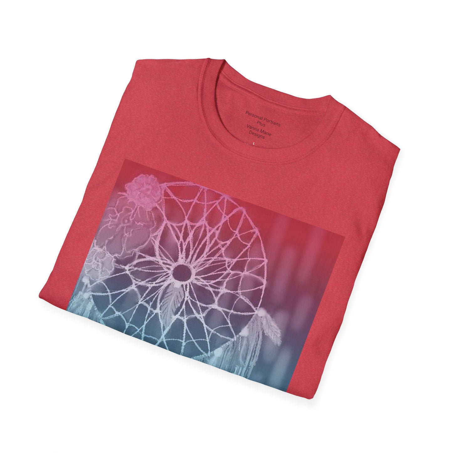 Unisex Softstyle T-Shirt/ Gradient Dream Catcher