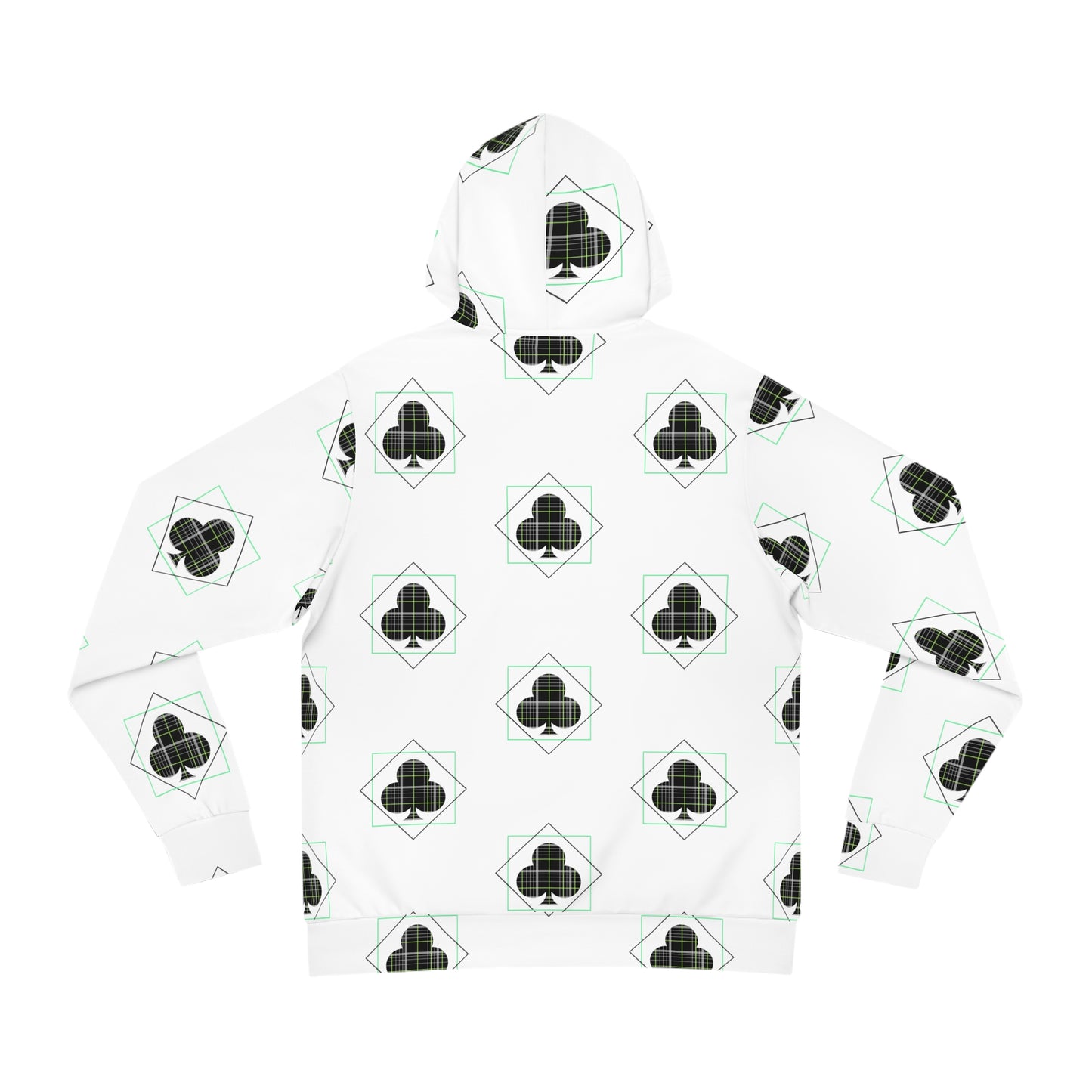 unisex Hoodie (AOP)/Clovers