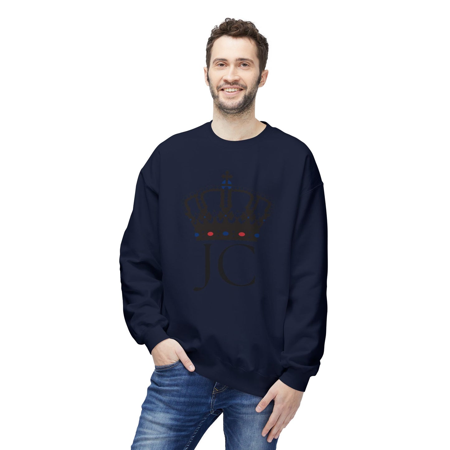 Unisex Midweight Softstyle Fleece Crewneck Sweatshirt /JC/Crown