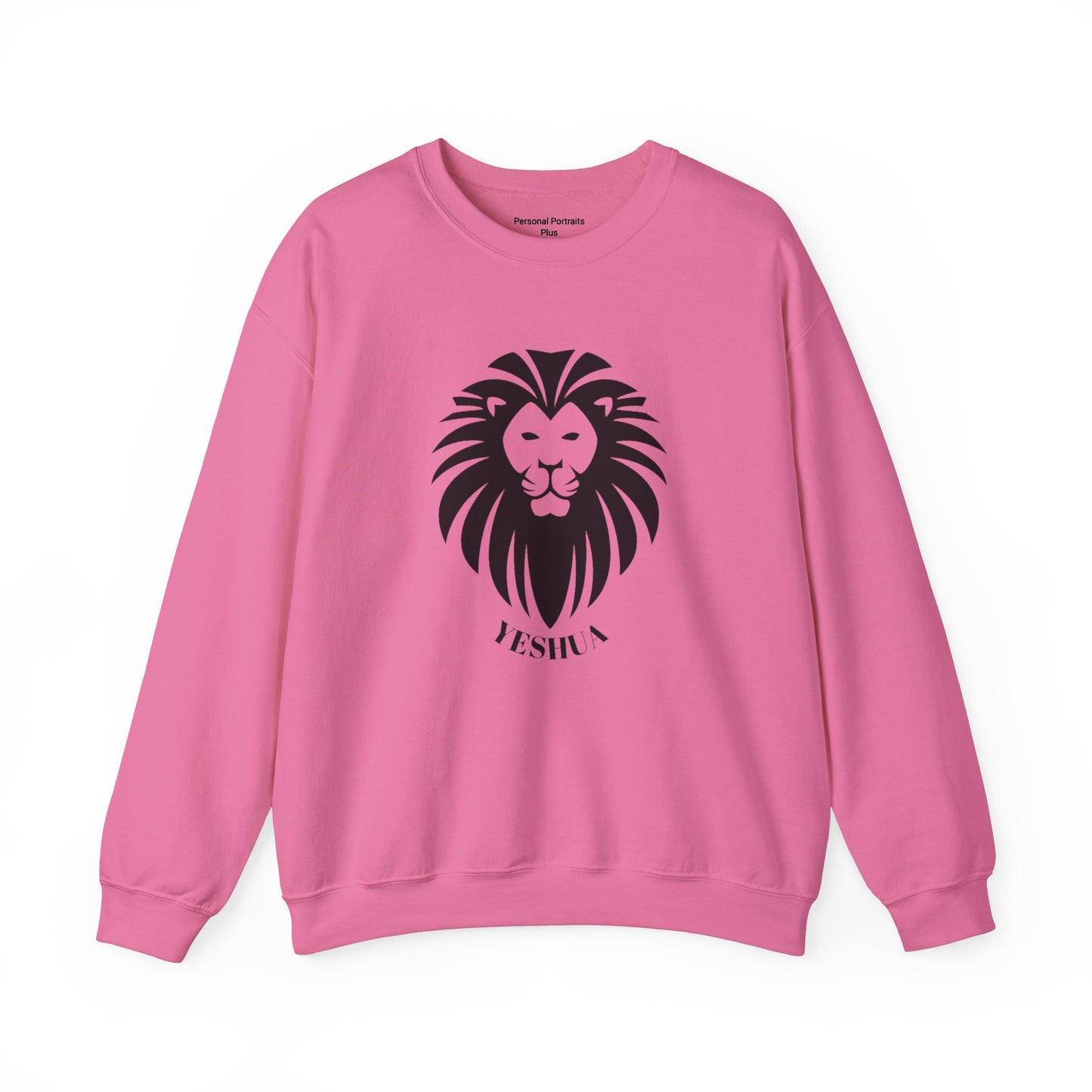 Unisex Heavy Blend™ Crewneck Sweatshirt/Yeshua Lion/Black