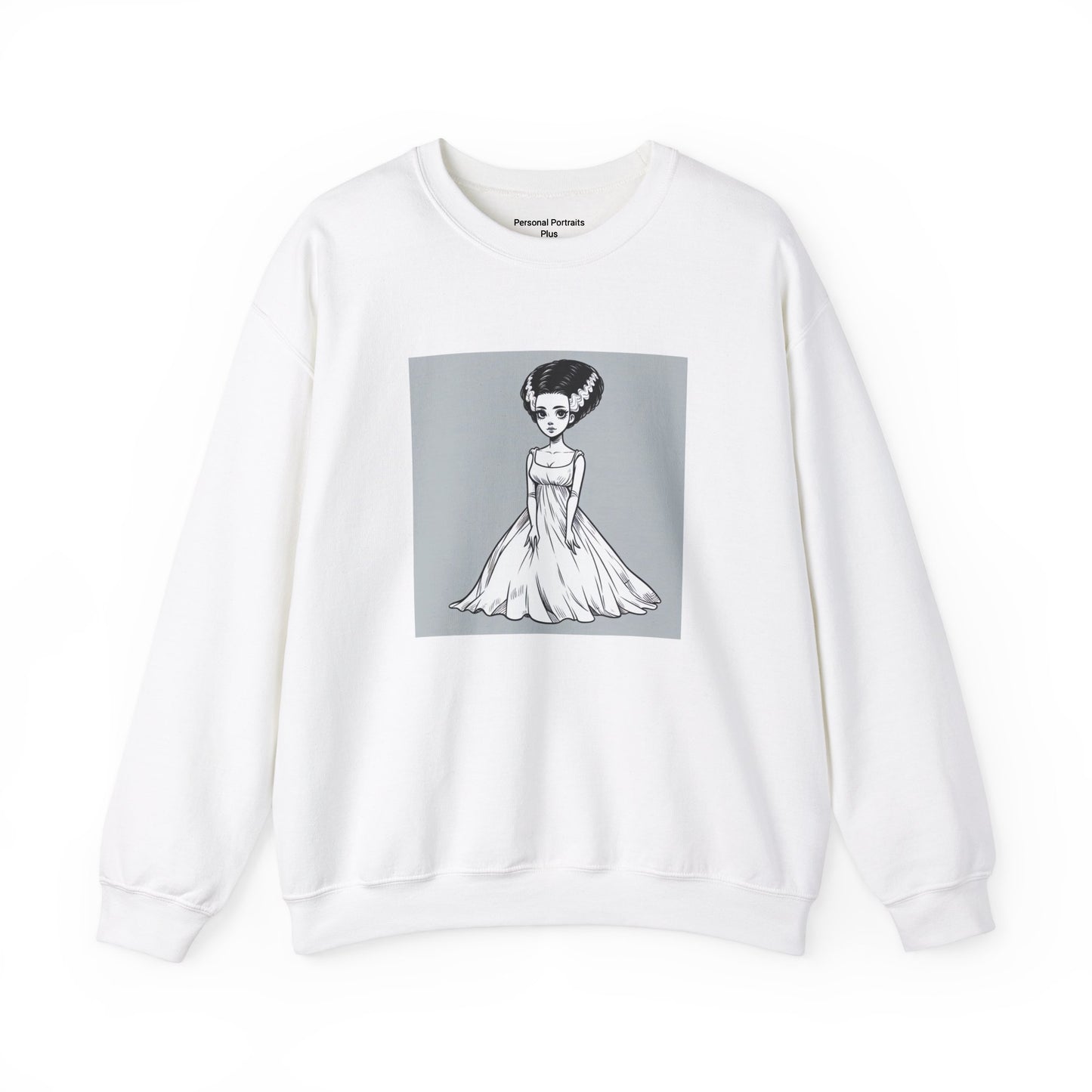 Unisex Heavy Blend™ Crewneck Sweatshirt/Bride of Frankenstein