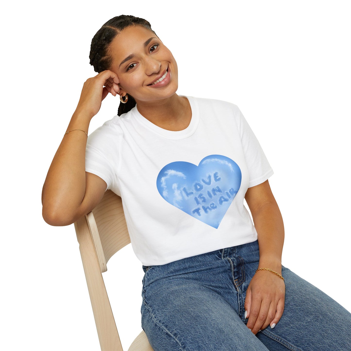 Unisex Softstyle T-Shirt Love is in the air/Valentines Day