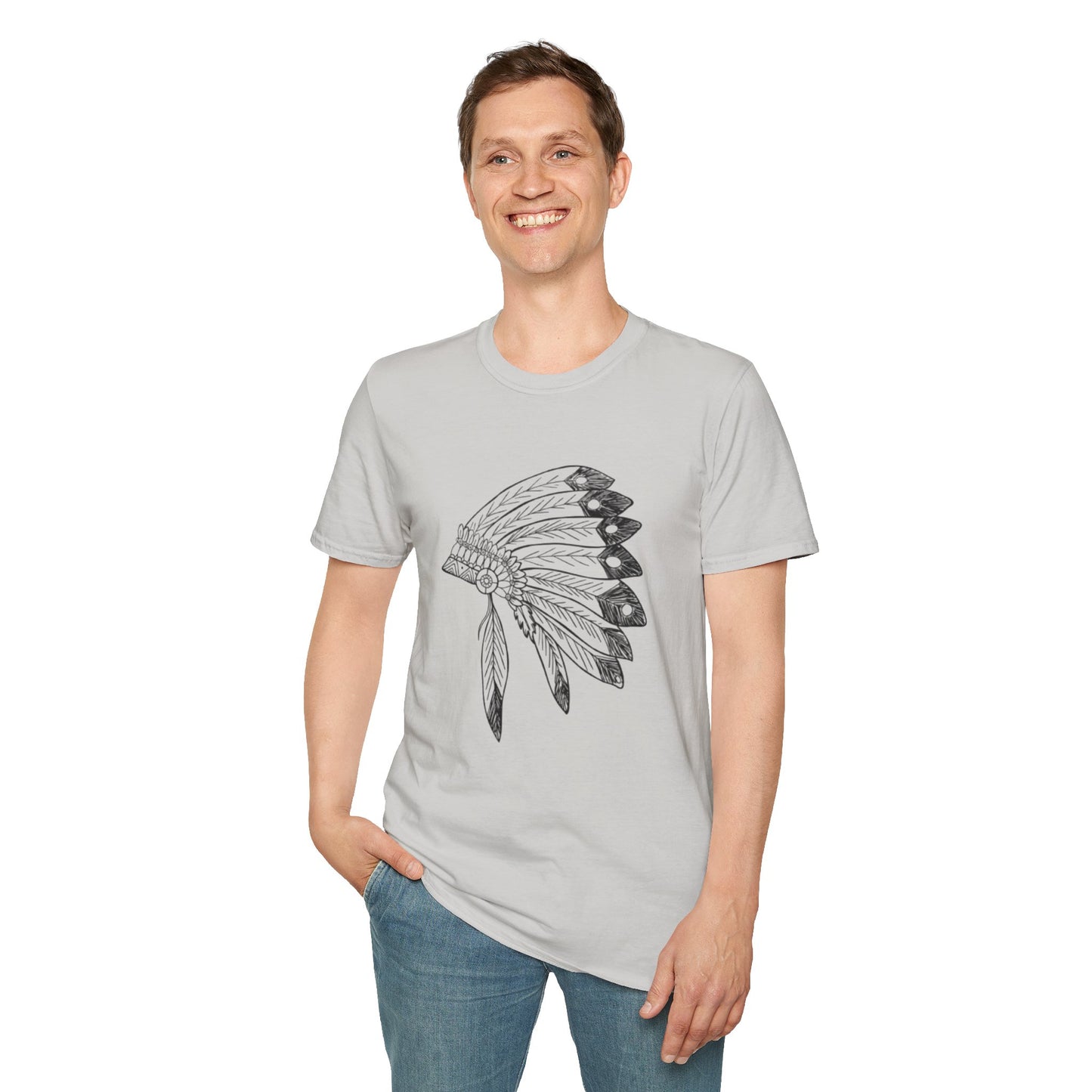 Unisex Softstyle T-Shirt/ Chief Head Dress