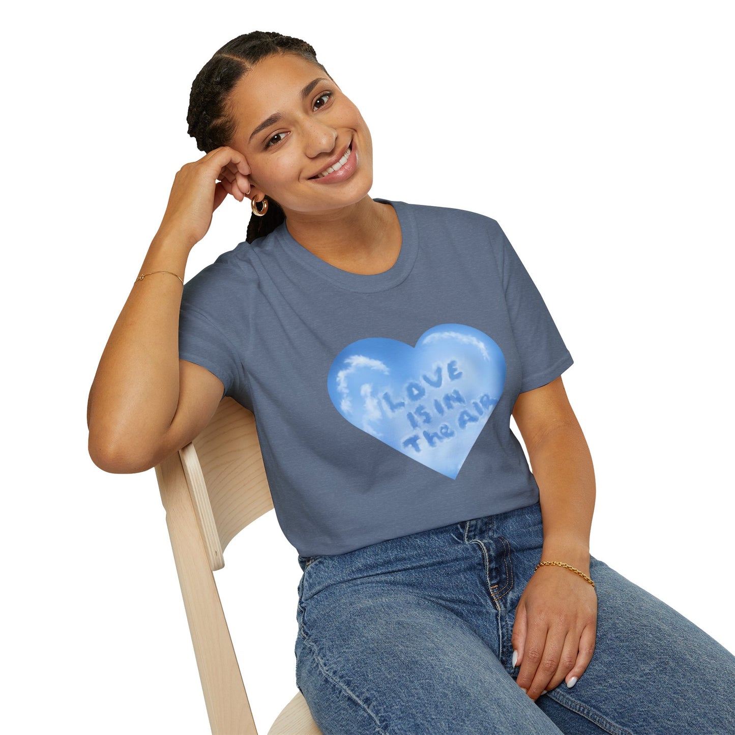 Unisex Softstyle T-Shirt Love is in the air/Valentines Day