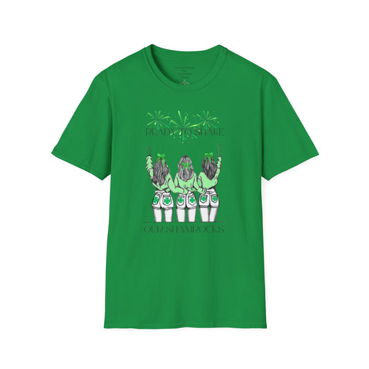 Unisex Softstyle T-Shirt/Ready to shake our shamrock's/St. Patricks Day