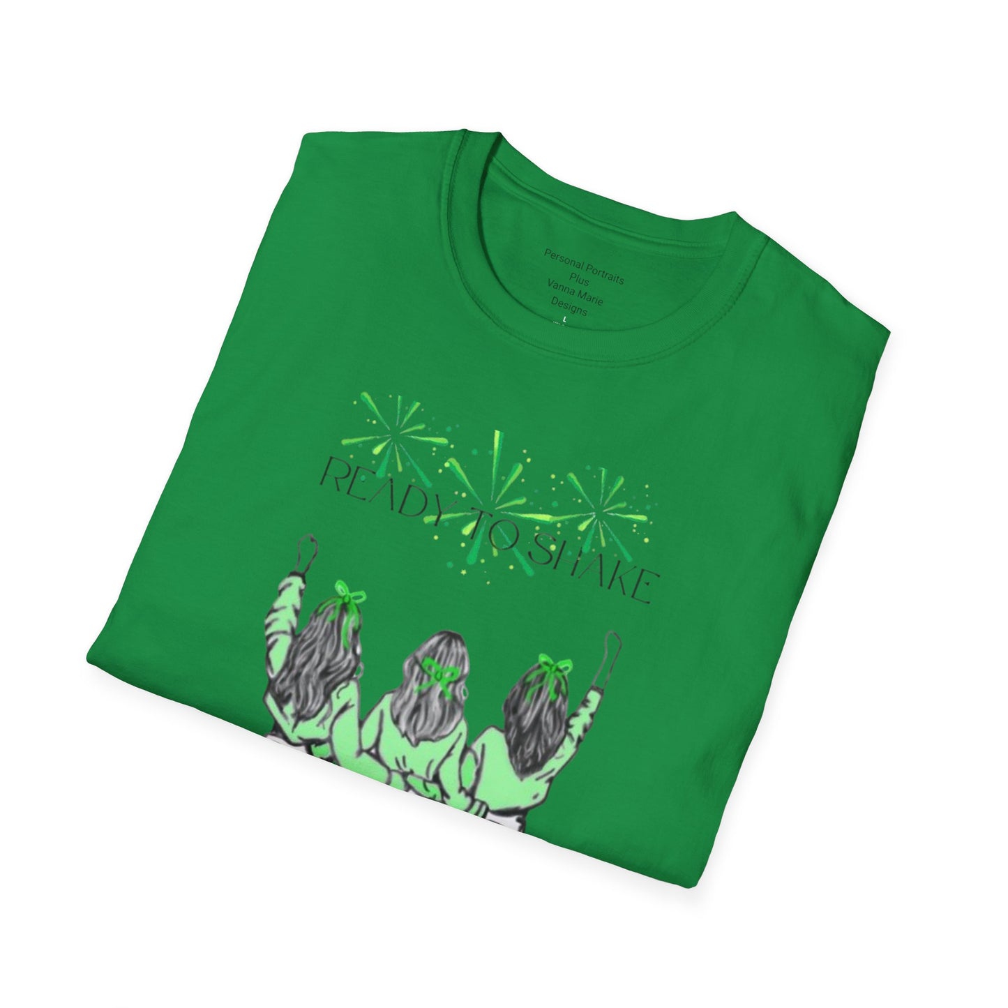 Unisex Softstyle T-Shirt/Ready to shake our shamrock's/St. Patricks Day