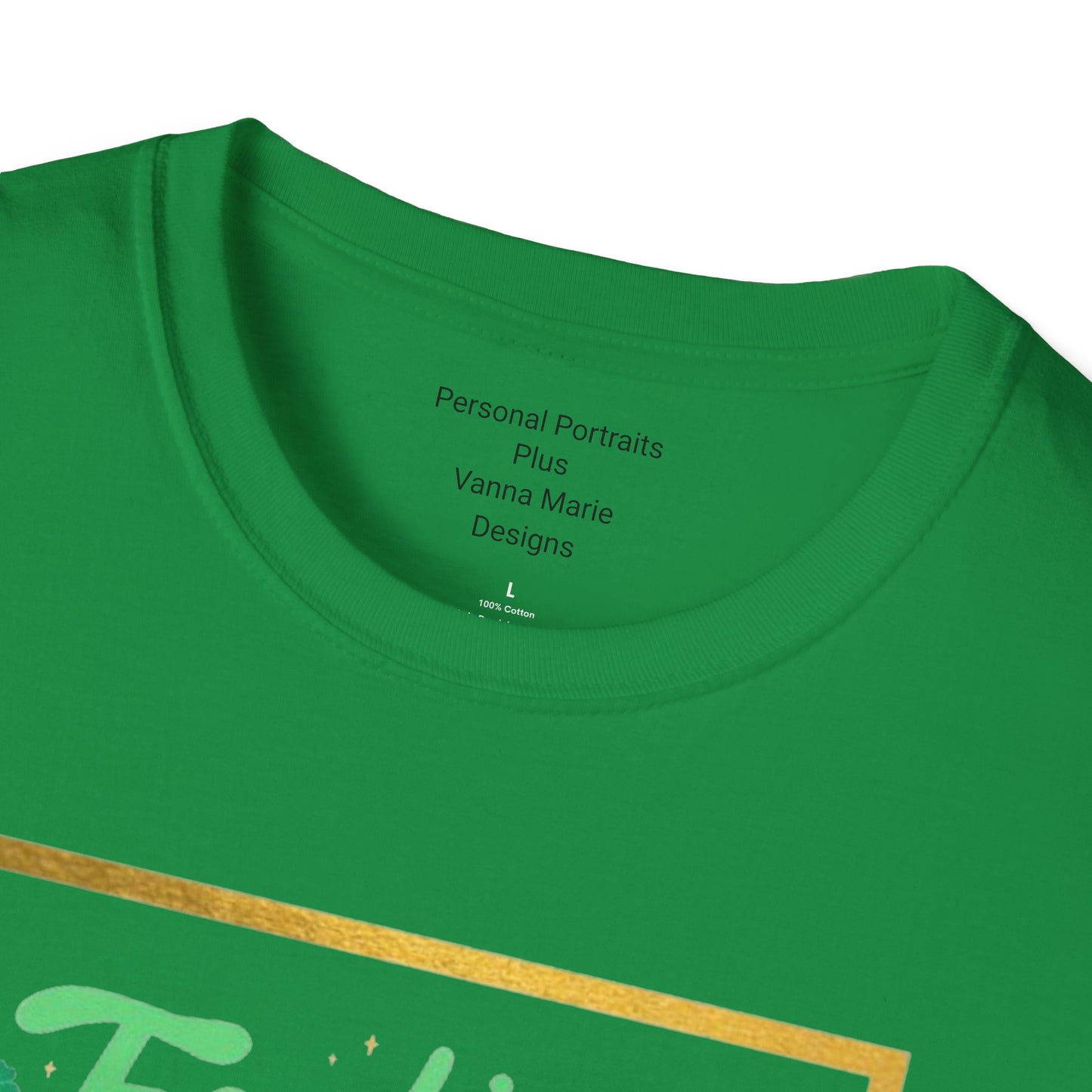 Unisex Softstyle T-Shirt/Feeling Lucky/Irish flags