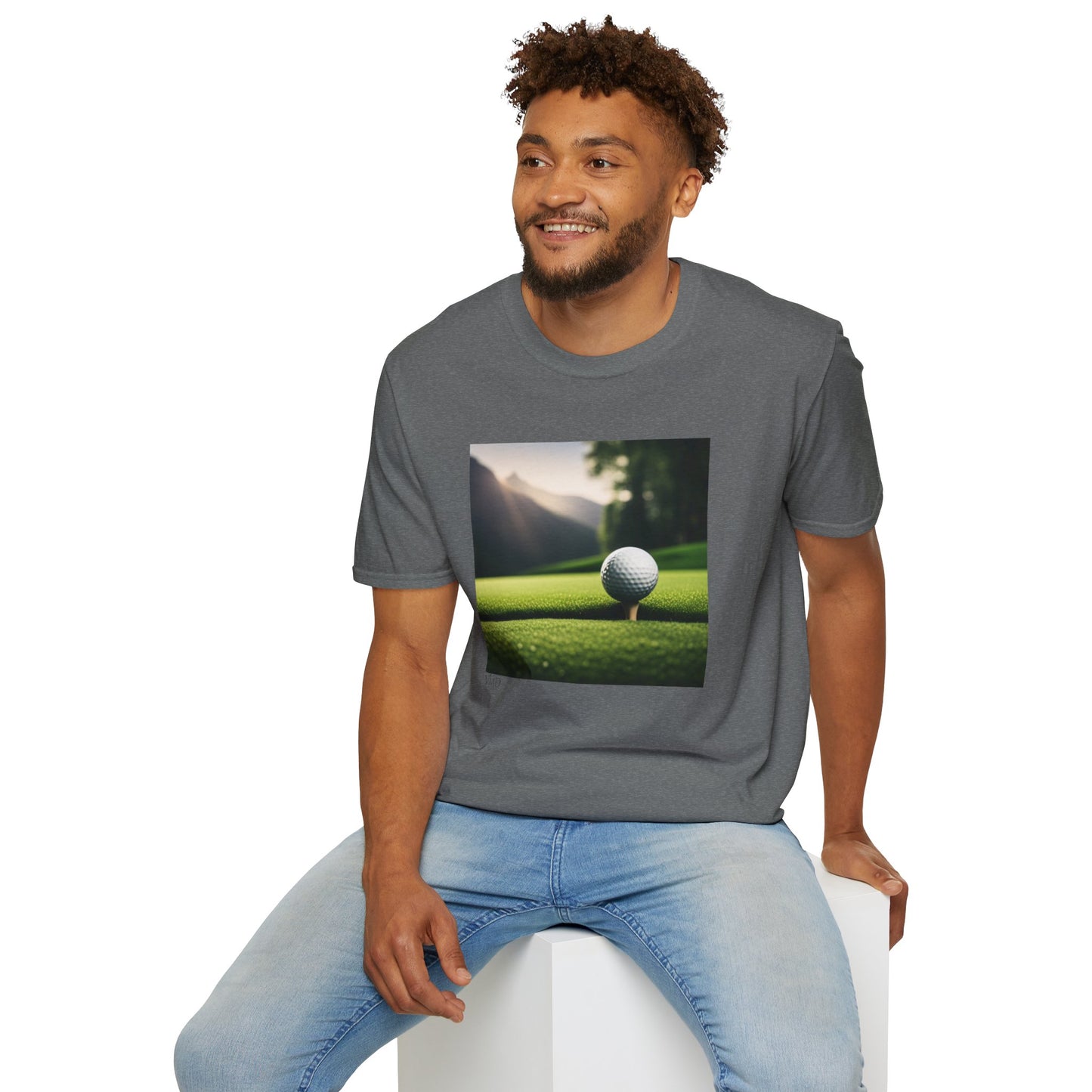 Unisex Softstyle T-Shirt/  Eat, Sleep, Golf