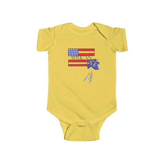 Infant Fine Jersey Bodysuit/African American