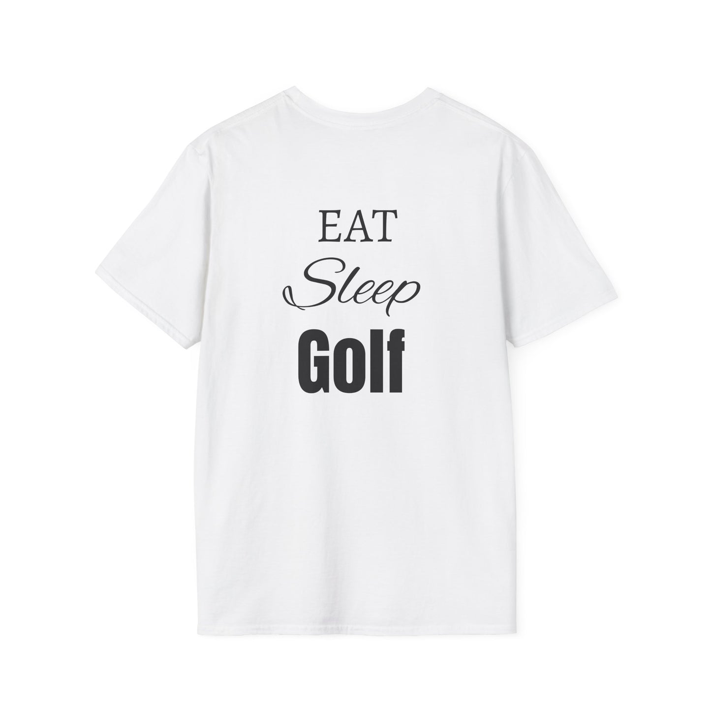 Unisex Softstyle T-Shirt/  Eat, Sleep, Golf