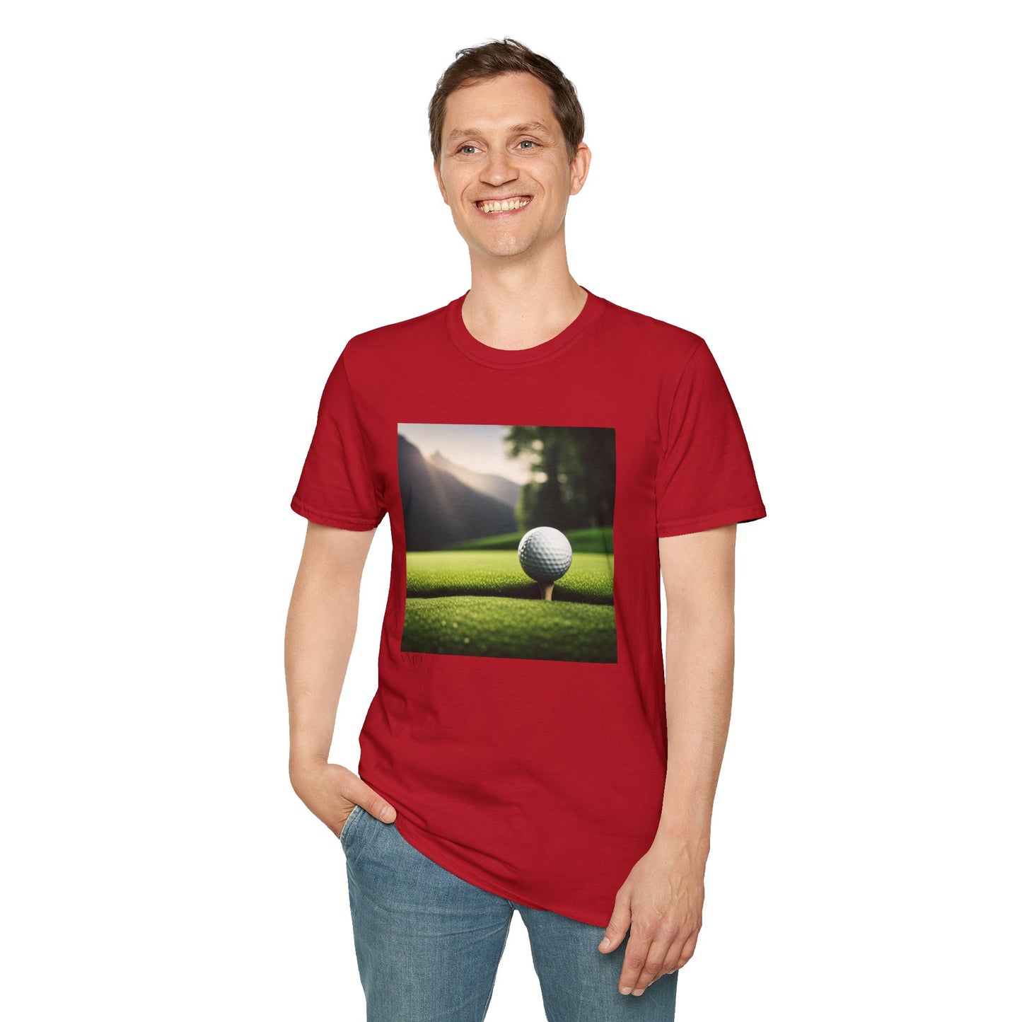 Unisex Softstyle T-Shirt/  Eat, Sleep, Golf