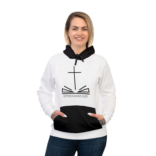 Unisex Athletic Hoodie (AOP)/Ephesians 6;11