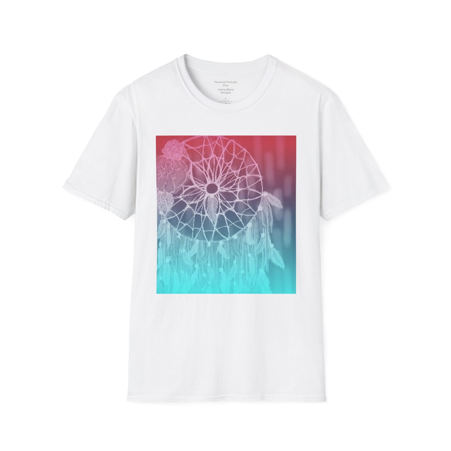 Unisex Softstyle T-Shirt/ Gradient Dream Catcher