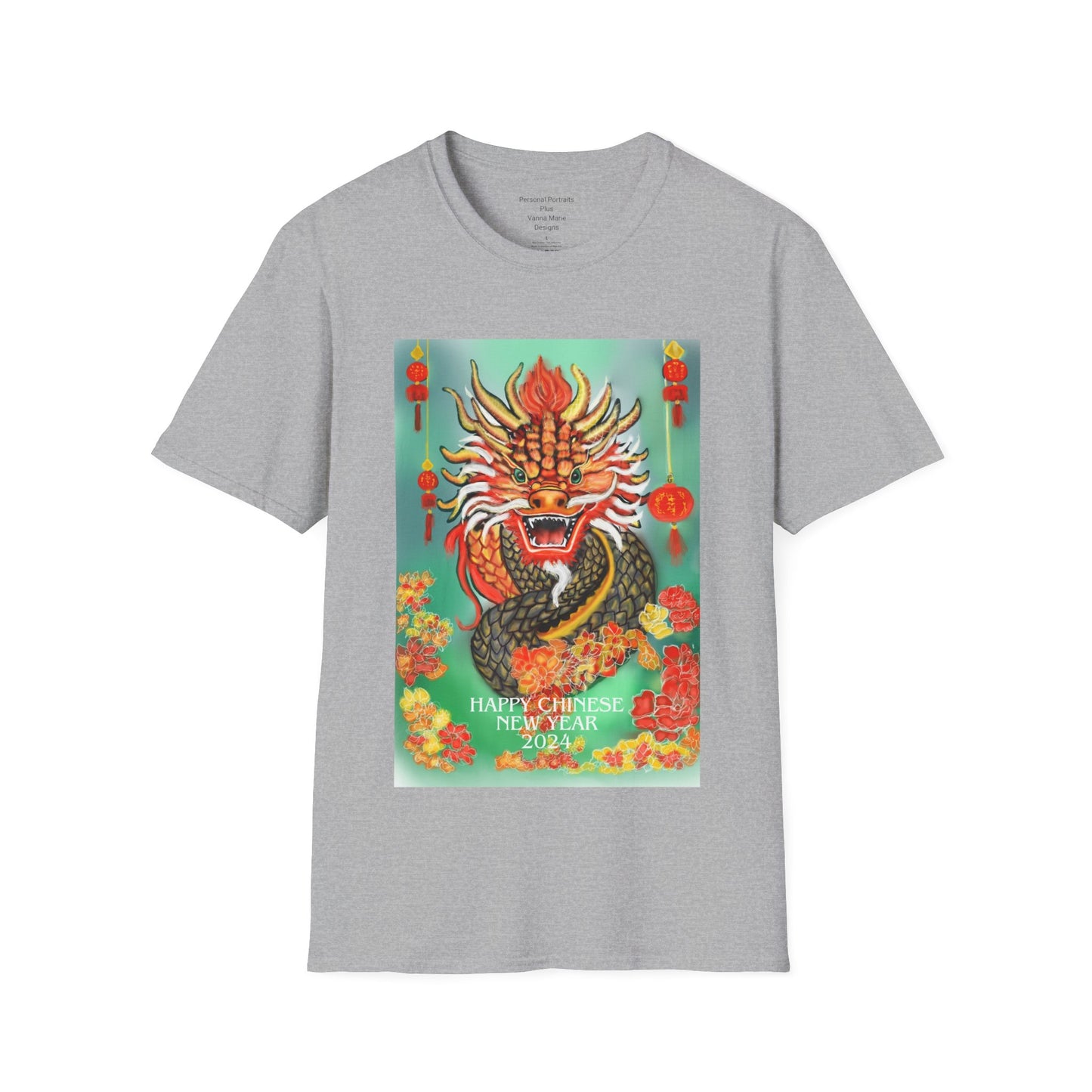 Unisex Softstyle T-Shirt/Happy Chinese New Year 2024