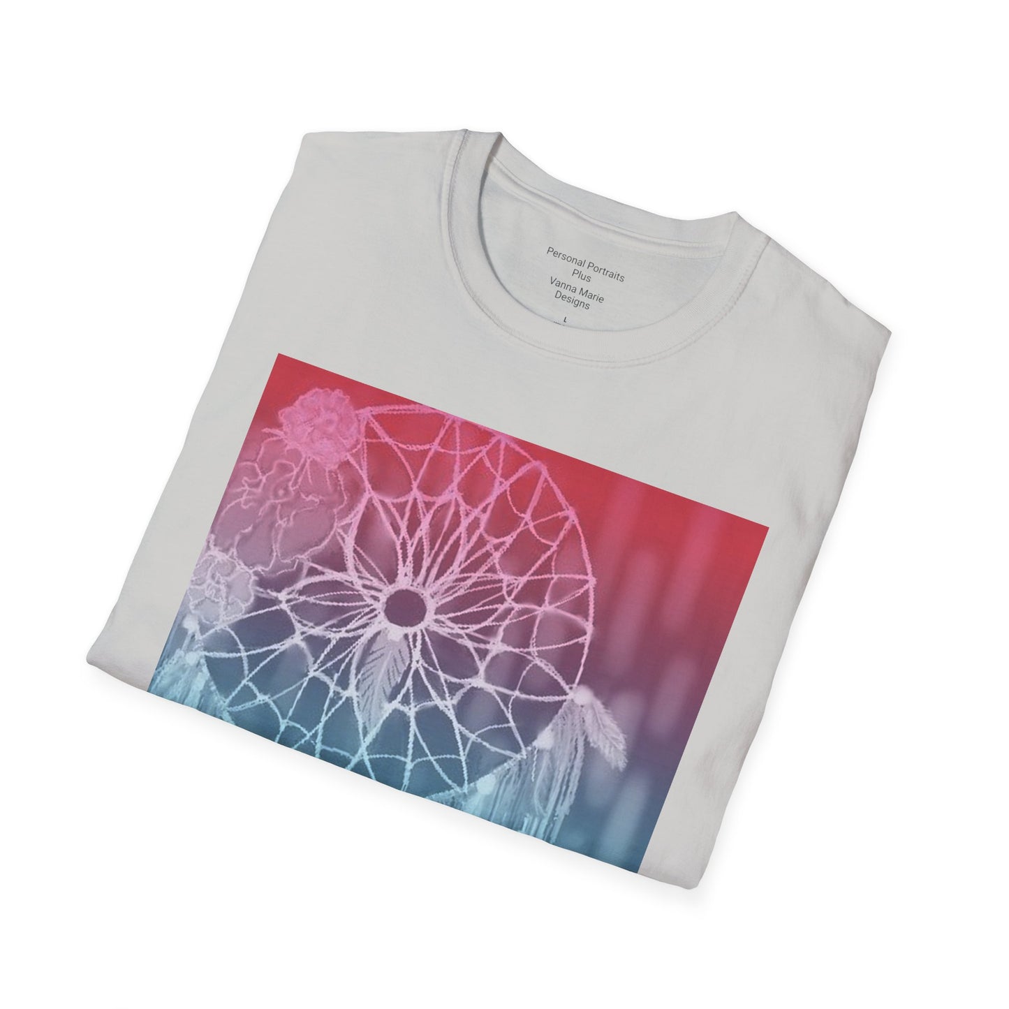 Unisex Softstyle T-Shirt/ Gradient Dream Catcher