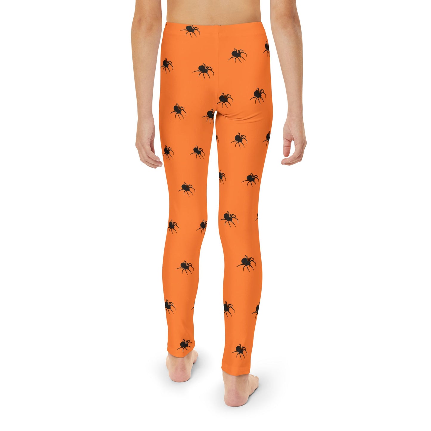 Youth Full-Length Leggings (AOP)Siders/Halloween/Orange