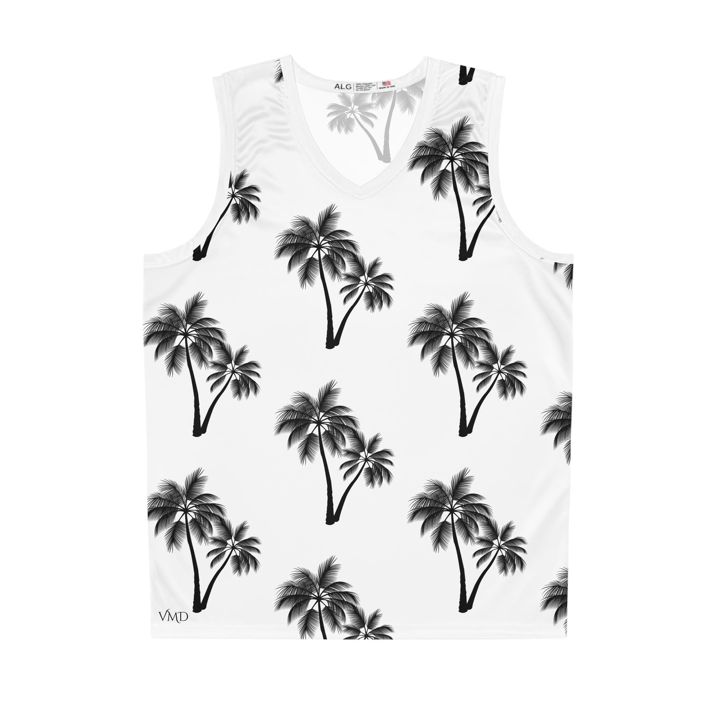 Basketball Jersey (AOP)/2 Palm Trees