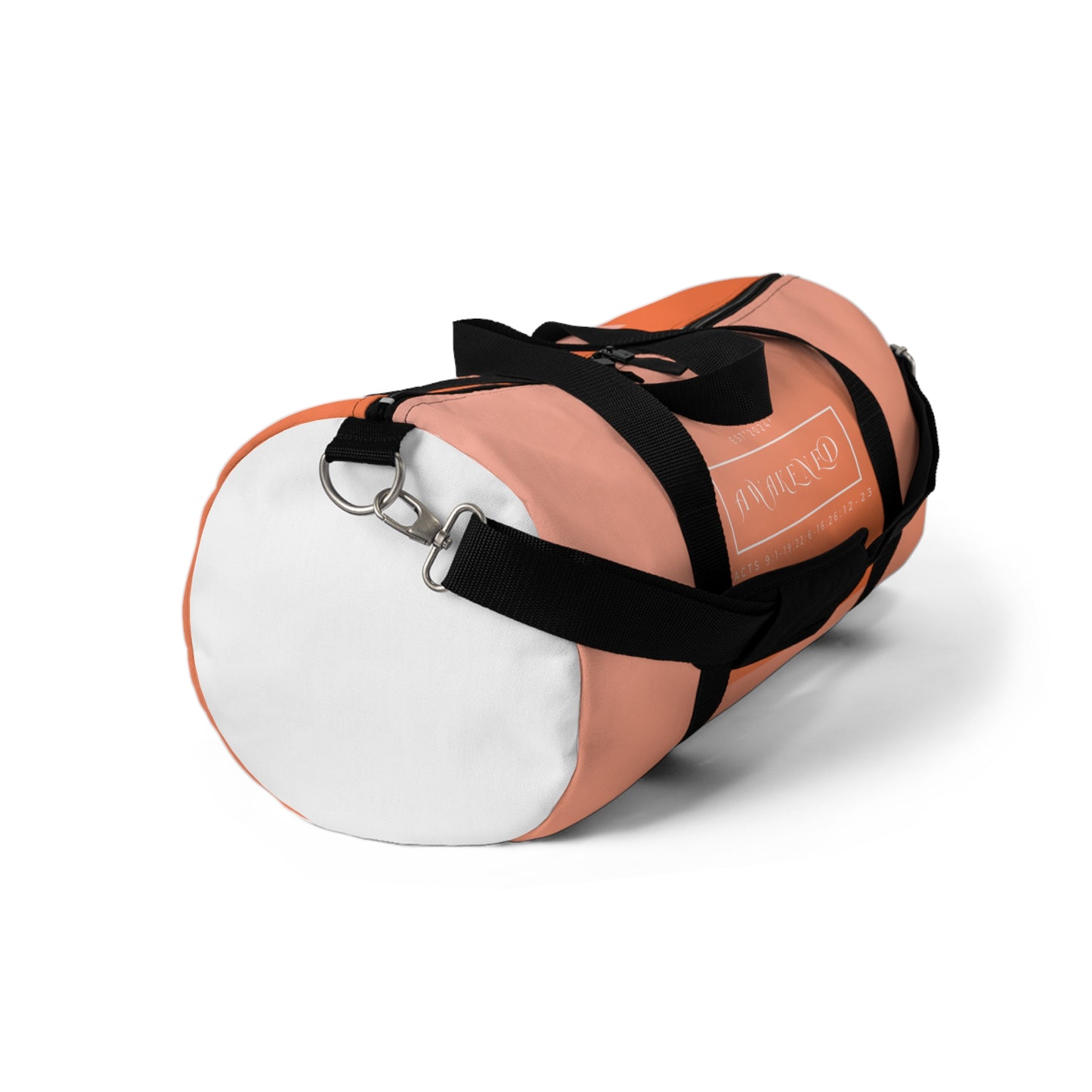 Duffel Bag/Awakened/Baby Orange/Bible Scripture/Rectangle