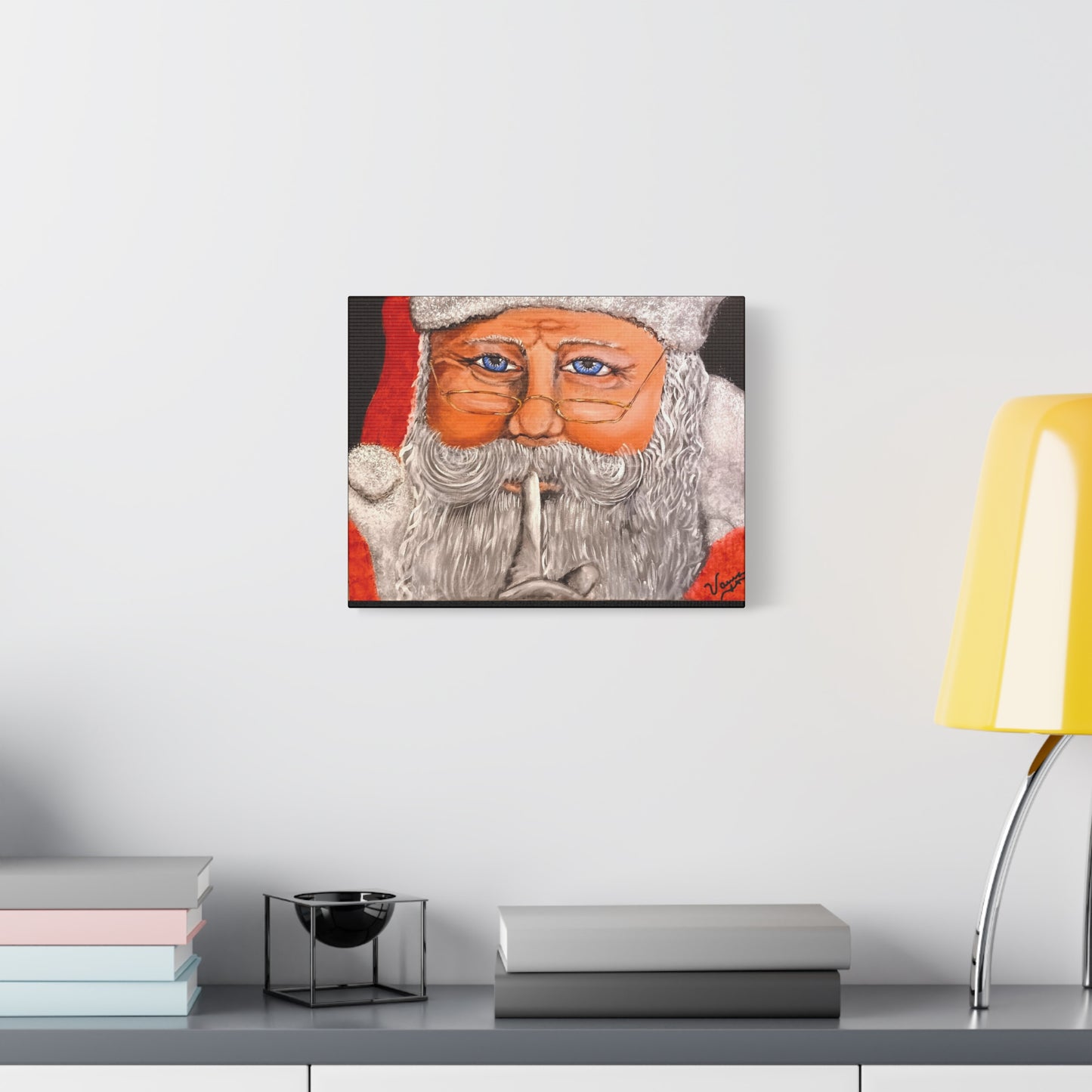 Matte Canvas, Stretched, 1.25/Santa Claus/Holiday