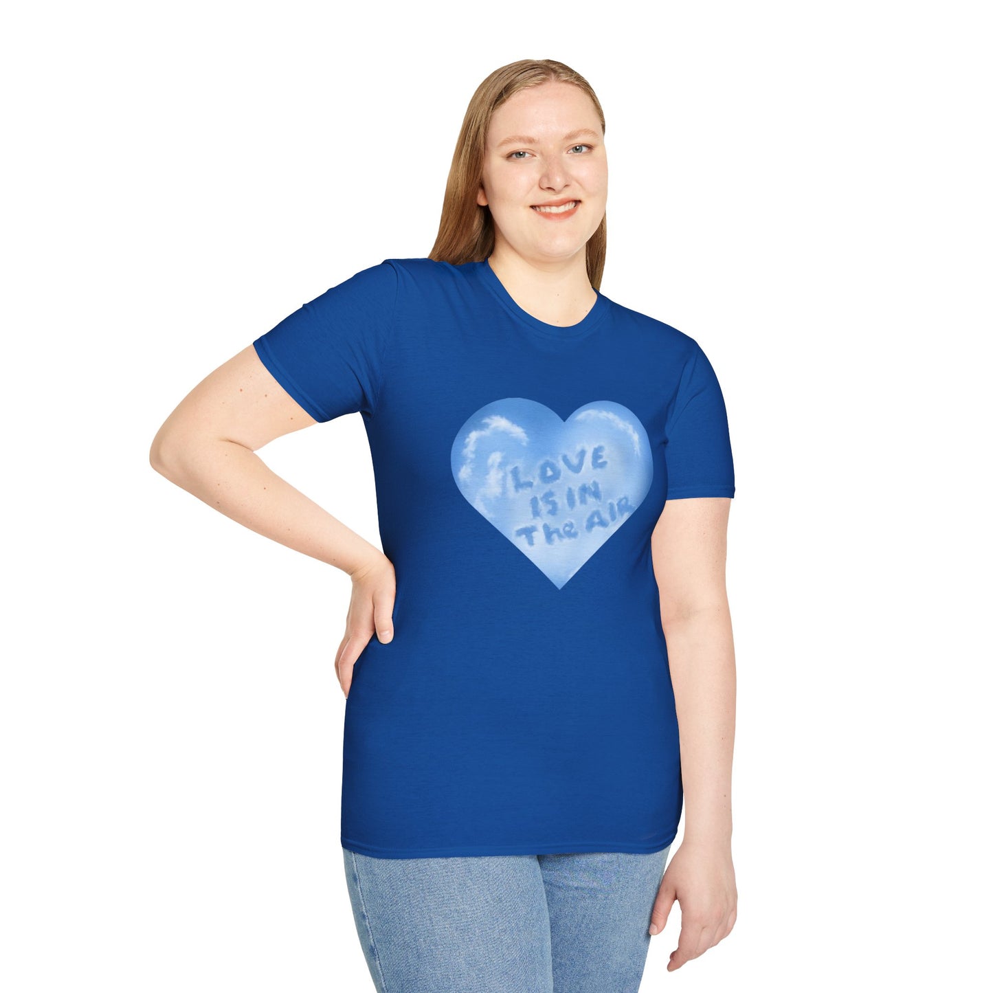 Unisex Softstyle T-Shirt Love is in the air/Valentines Day