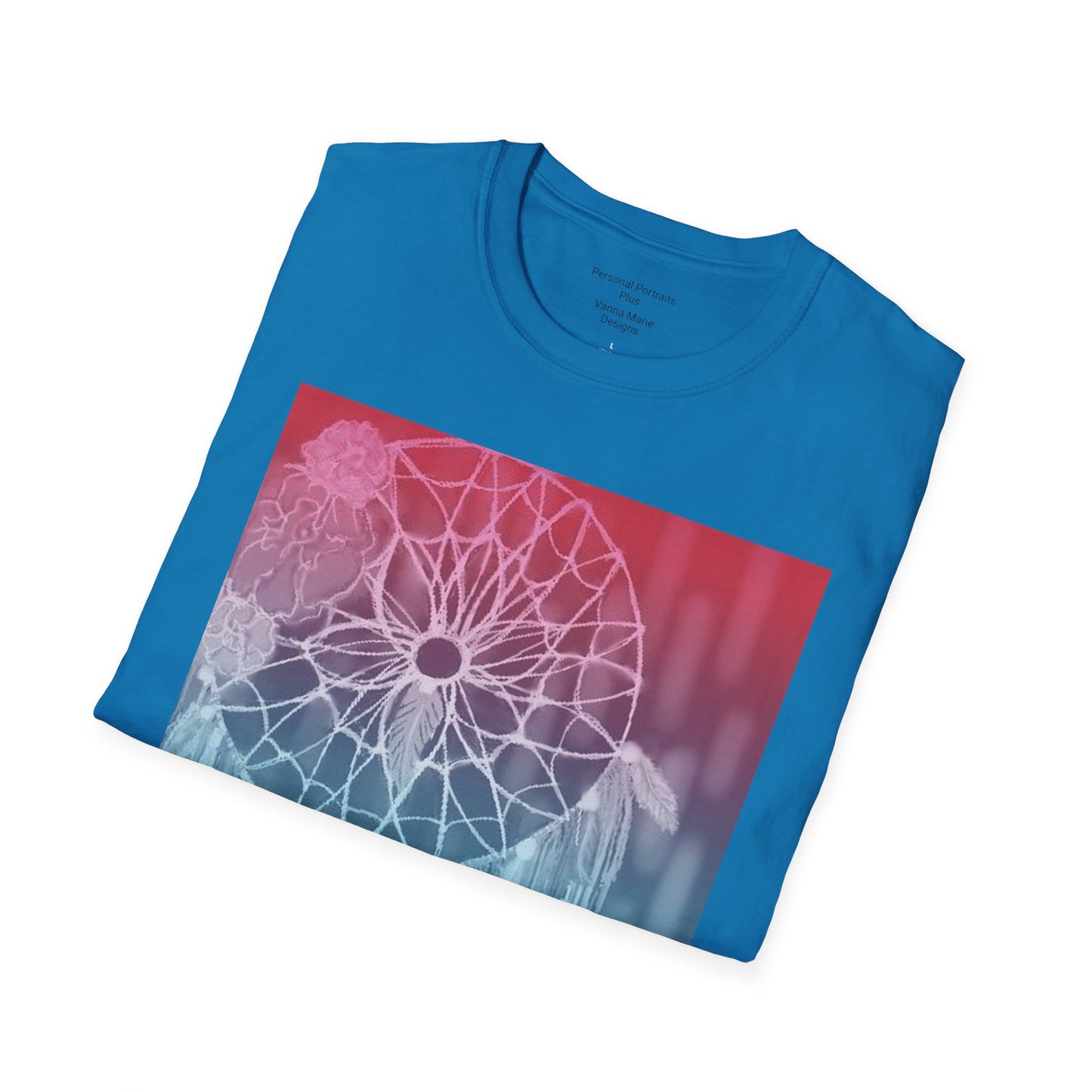 Unisex Softstyle T-Shirt/ Gradient Dream Catcher