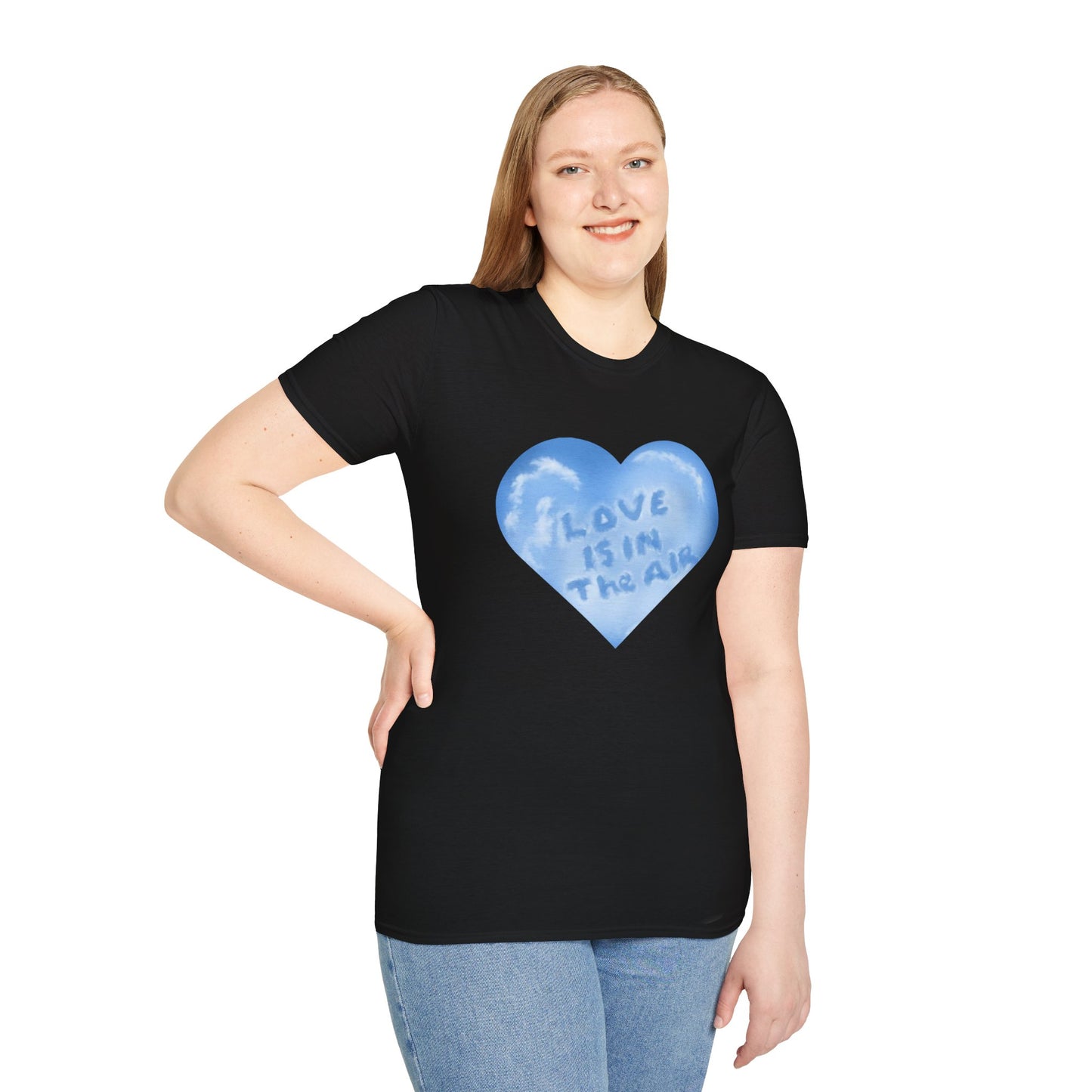 Unisex Softstyle T-Shirt Love is in the air/Valentines Day