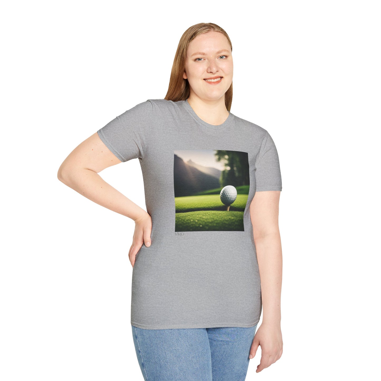 Unisex Softstyle T-Shirt/  Eat, Sleep, Golf