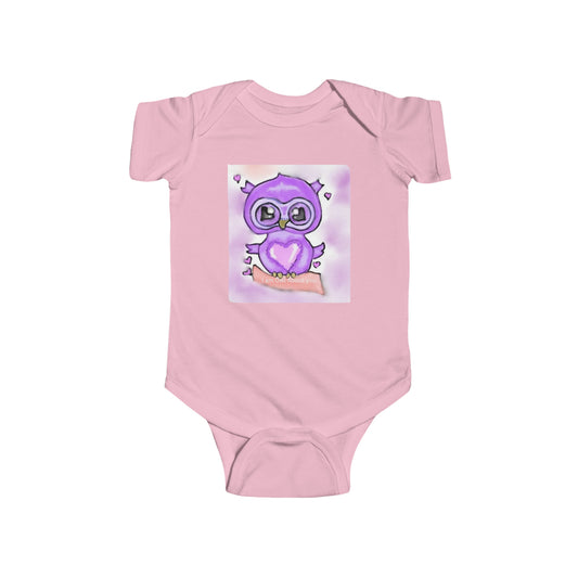 Infant Fine Jersey Bodysuit/I am Owl About you/Valentines Day