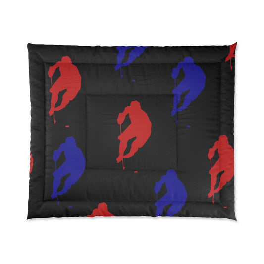 Comforter/Hockey/Red/Blue