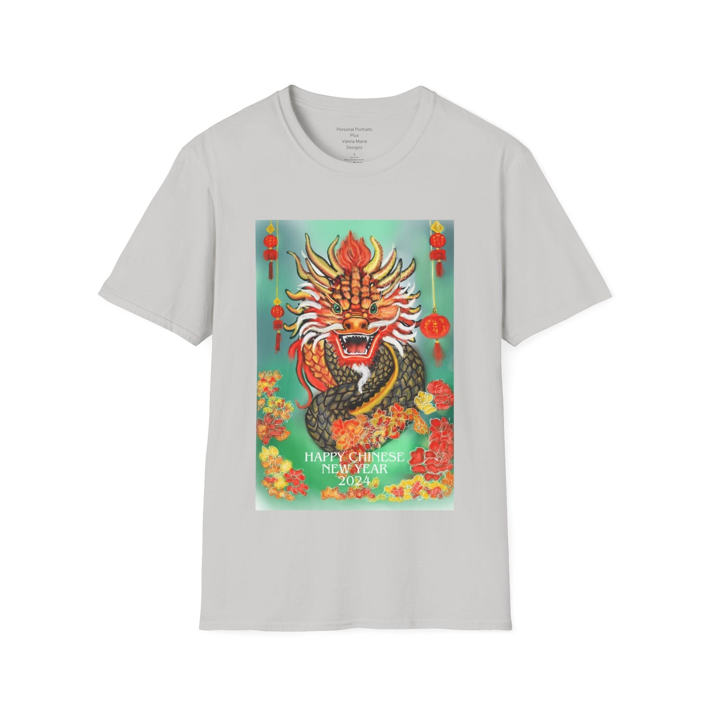 Unisex Softstyle T-Shirt/Happy Chinese New Year 2024