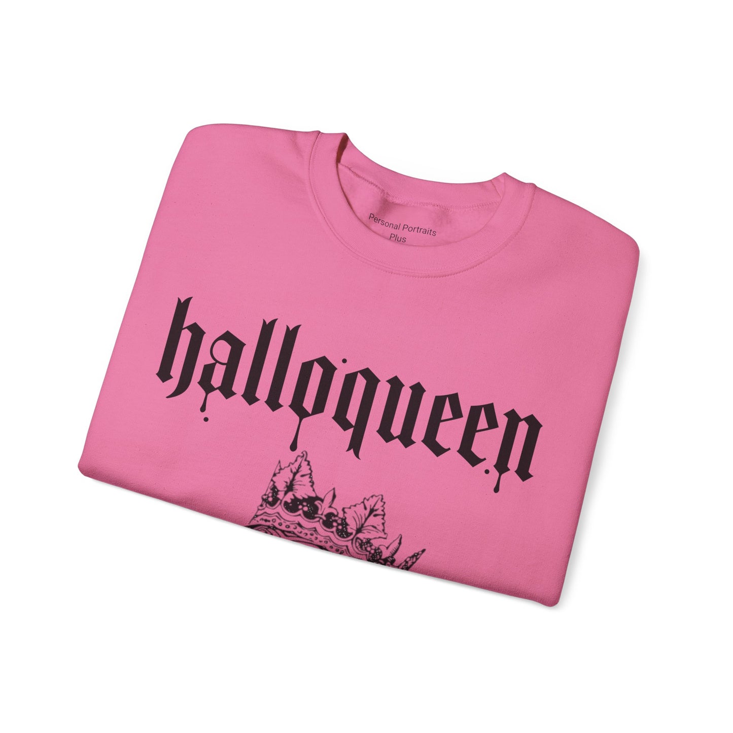 Womans Heavy Blend™ Crewneck Sweatshirt/Halloqueen/Skull