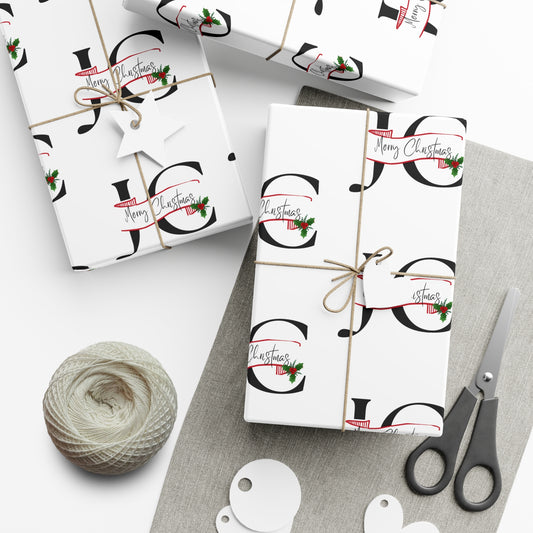 Holiday Gift Wrap Papers /JC/Merry Christmas