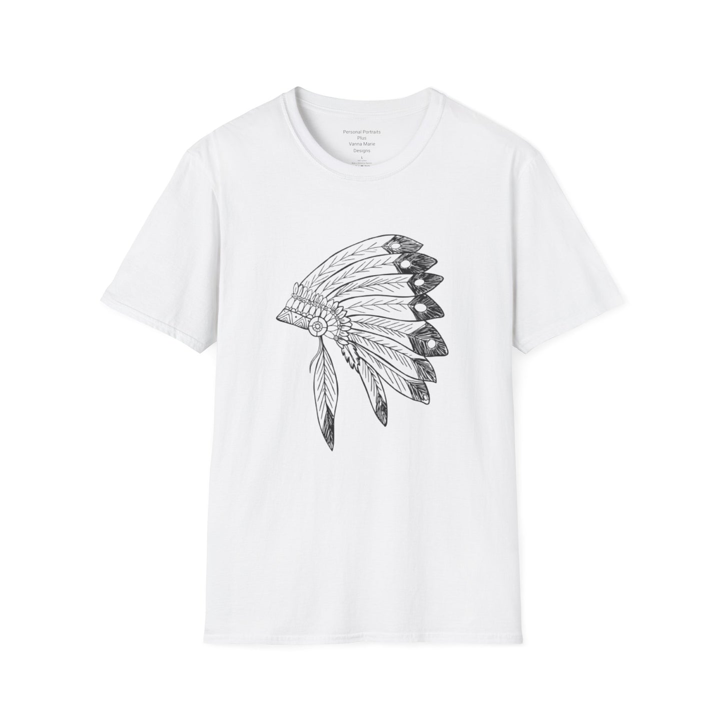 Unisex Softstyle T-Shirt/ Chief Head Dress