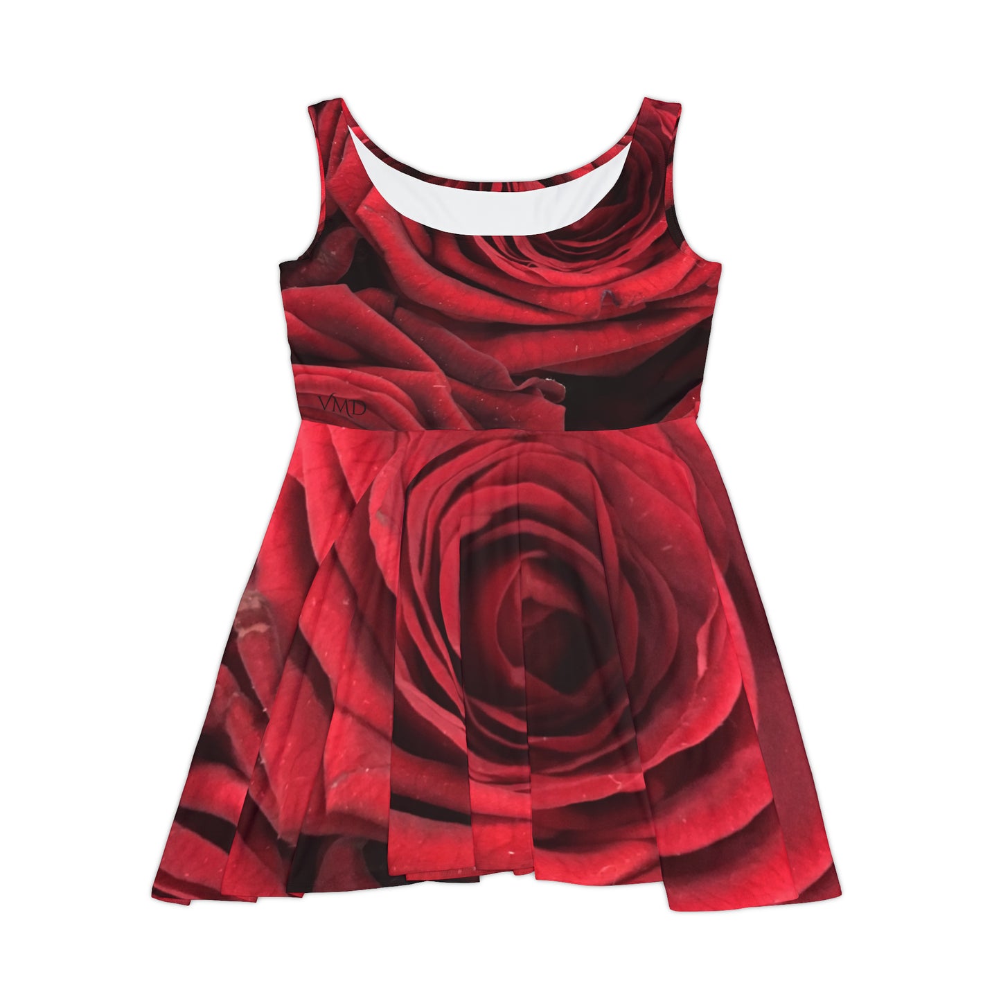 Women's Floral Dress (AOP)/Red Roses