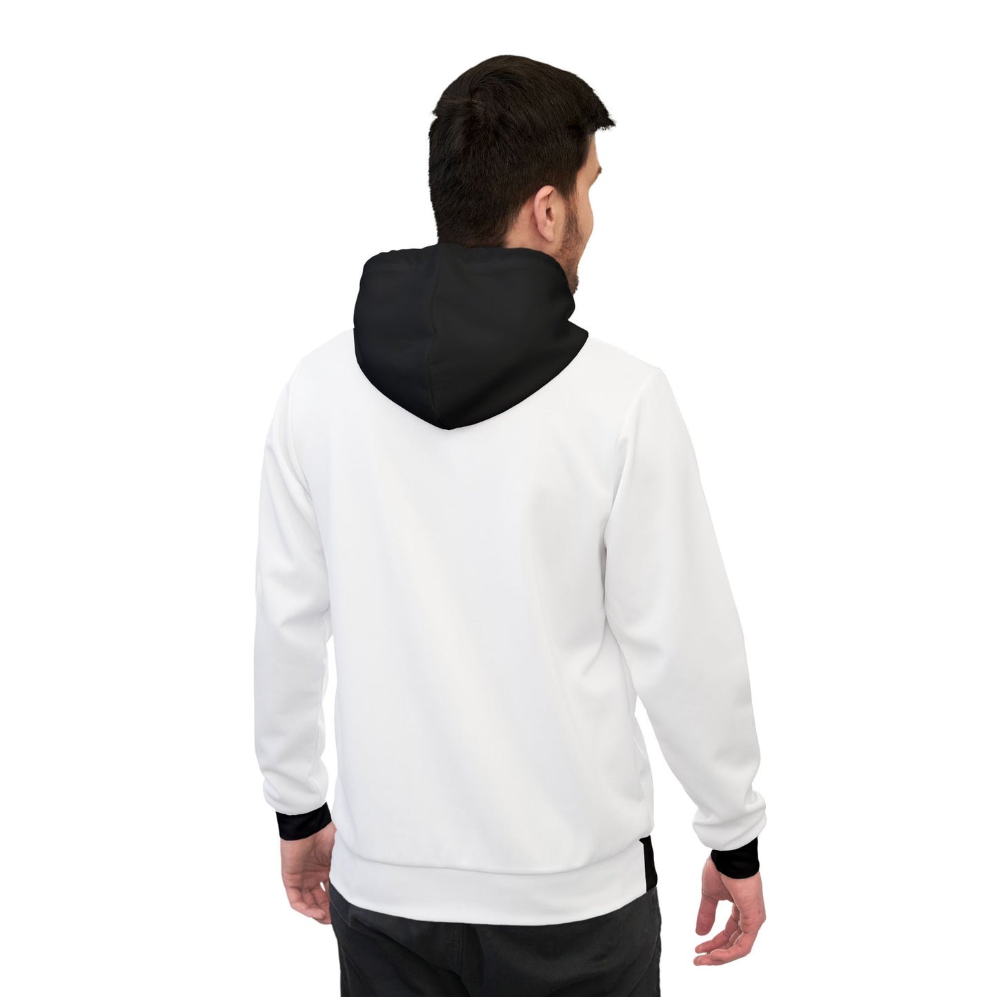 Men's Athletic Hoodie (AOP)/Gomez Addams/Halloween/Four!