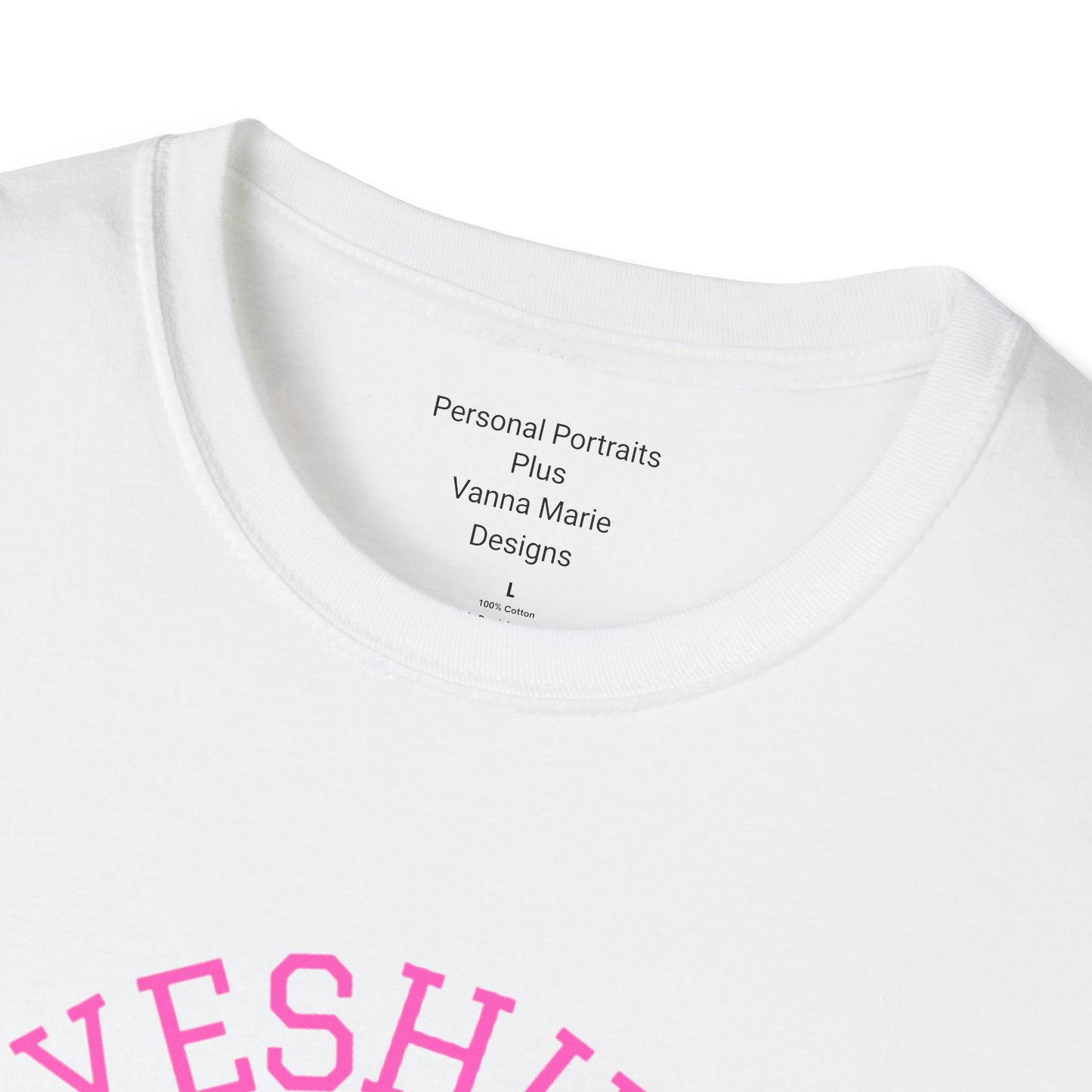 Unisex Softstyle T-Shirt/Yeshua/Pink/Lion