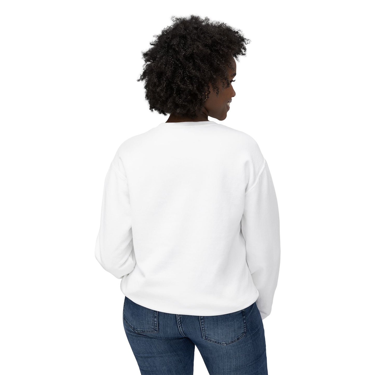 Unisex Lightweight Crewneck Sweatshirt/ Matthew 21:21-22/Mountains