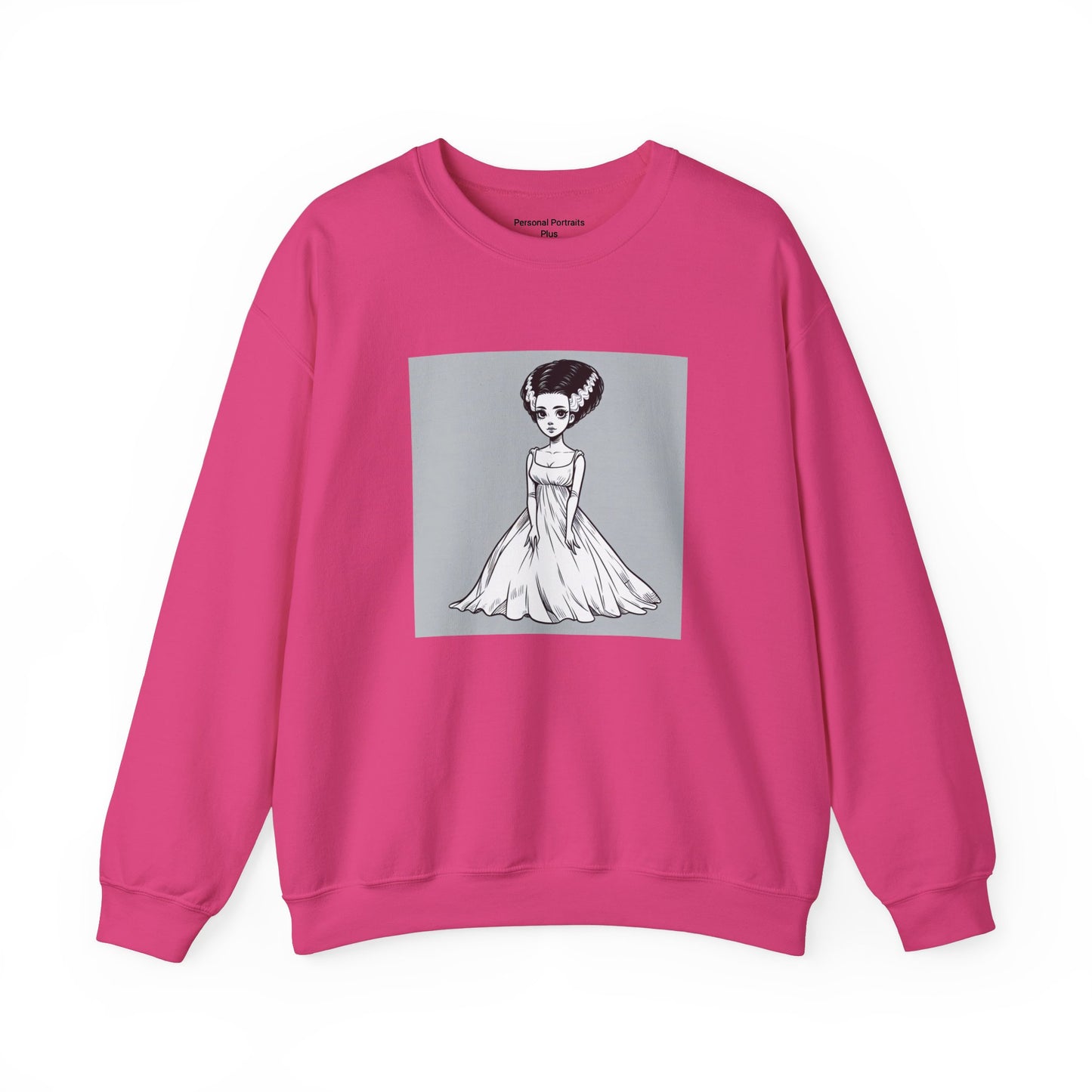 Unisex Heavy Blend™ Crewneck Sweatshirt/Bride of Frankenstein