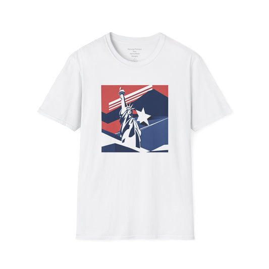 Unisex Softstyle T-Shirt/ Statue of Liberty