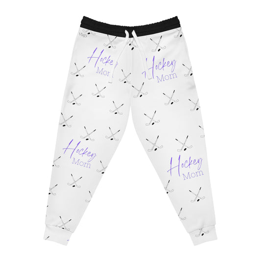 Athletic Joggers (AOP)/Hockey Mom/Purple