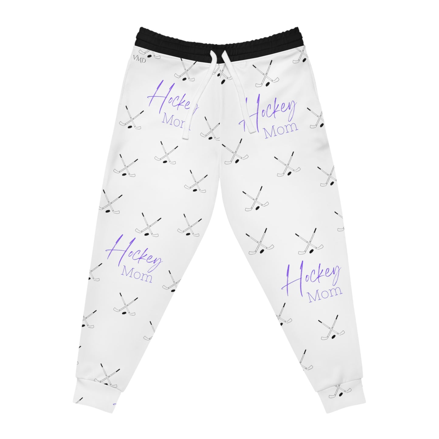 Athletic Joggers (AOP)/Hockey Mom/Purple