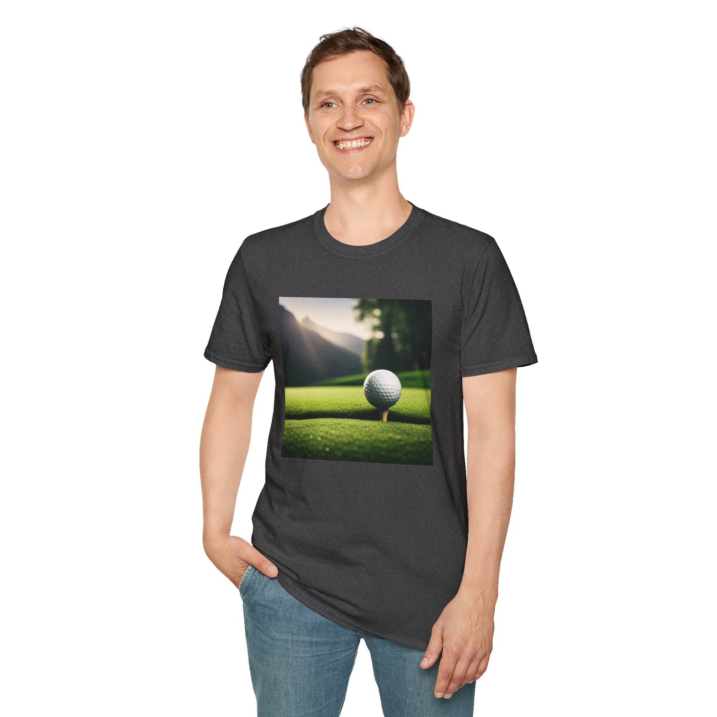 Unisex Softstyle T-Shirt/  Eat, Sleep, Golf