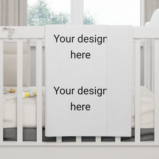 Personalize Soft Fleece Baby Blanket