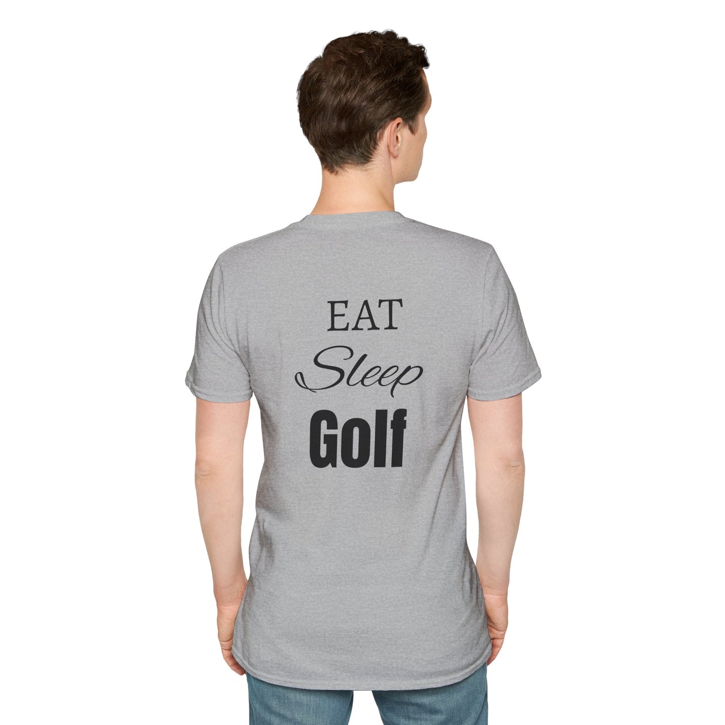 Unisex Softstyle T-Shirt/  Eat, Sleep, Golf