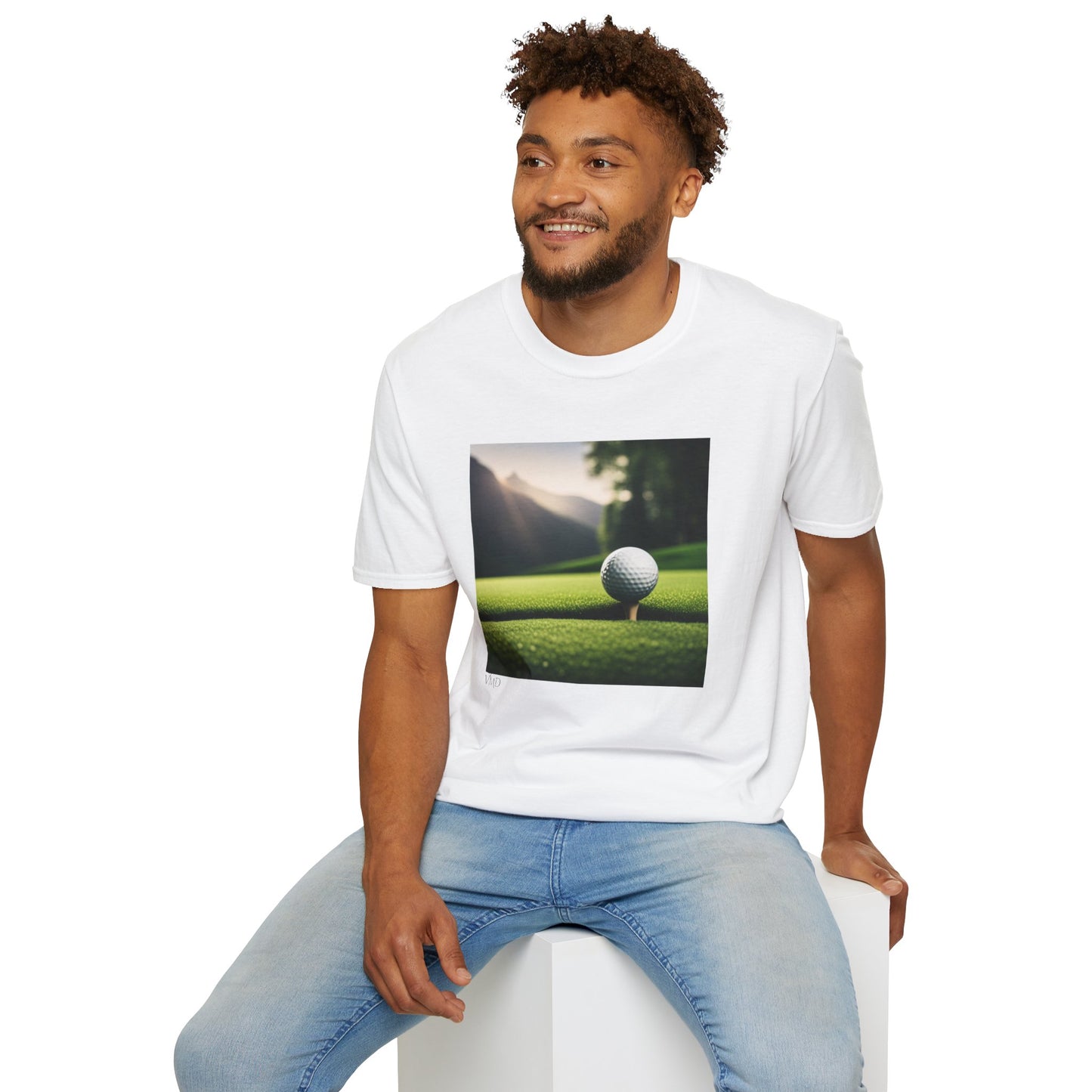 Unisex Softstyle T-Shirt/  Eat, Sleep, Golf