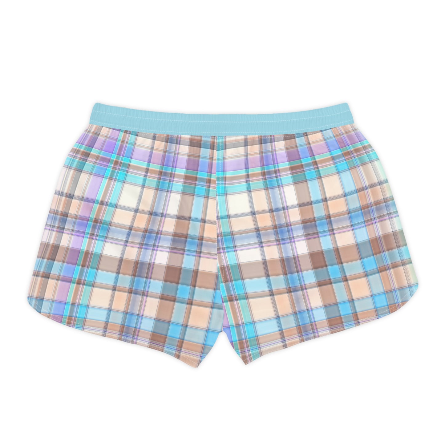 Women's Casual Shorts (AOP)/Pastel Plaid