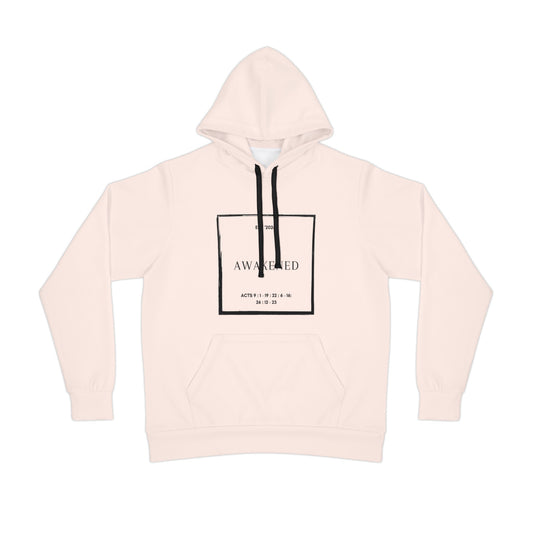 Athletic Hoodie (AOP)/Awakened/Peach Pink