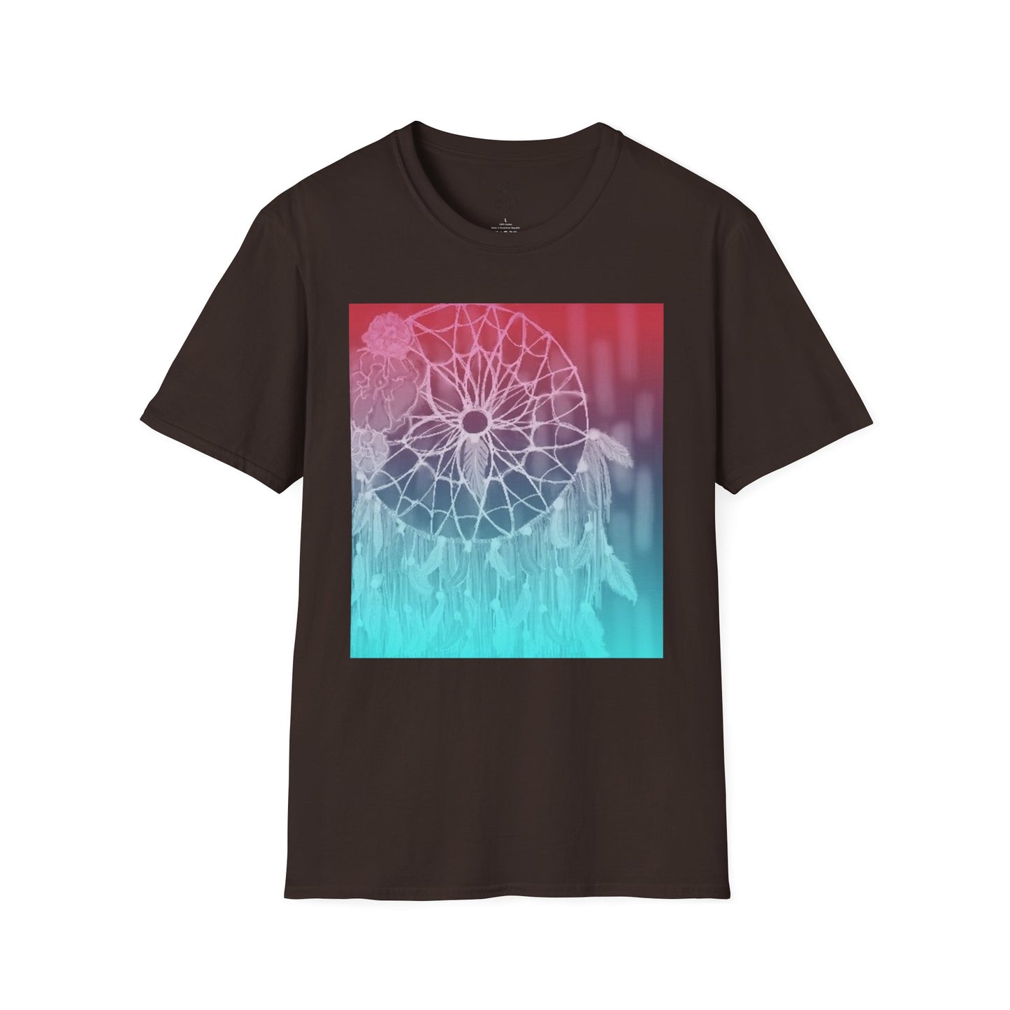 Unisex Softstyle T-Shirt/ Gradient Dream Catcher