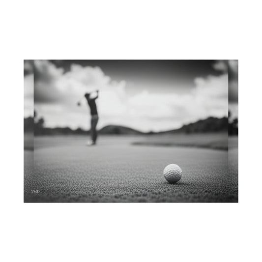 Digital Portrait PrintCanvas, Stretched, 0.75"/Golf Course/1