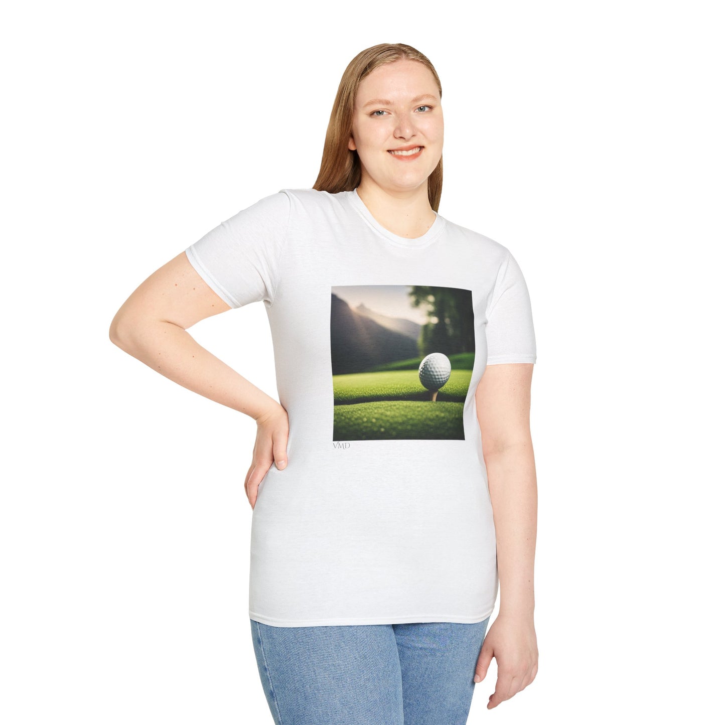 Unisex Softstyle T-Shirt/  Eat, Sleep, Golf